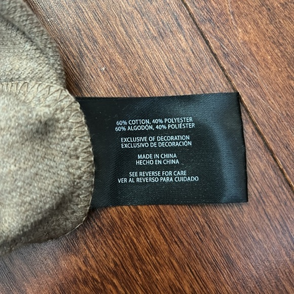 Banana Republic Men's Beige Waffle Quarter Zip Pullover Shirt, Size XXL, NWT - Picture 7 of 10